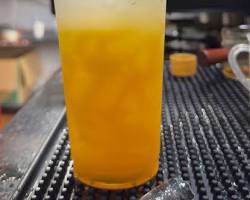 Pasion Fruit Honey Soda