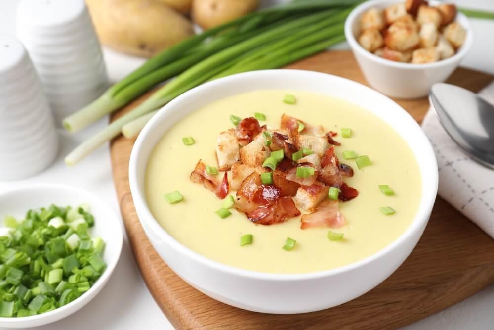 2) SOPA Crema de Papa