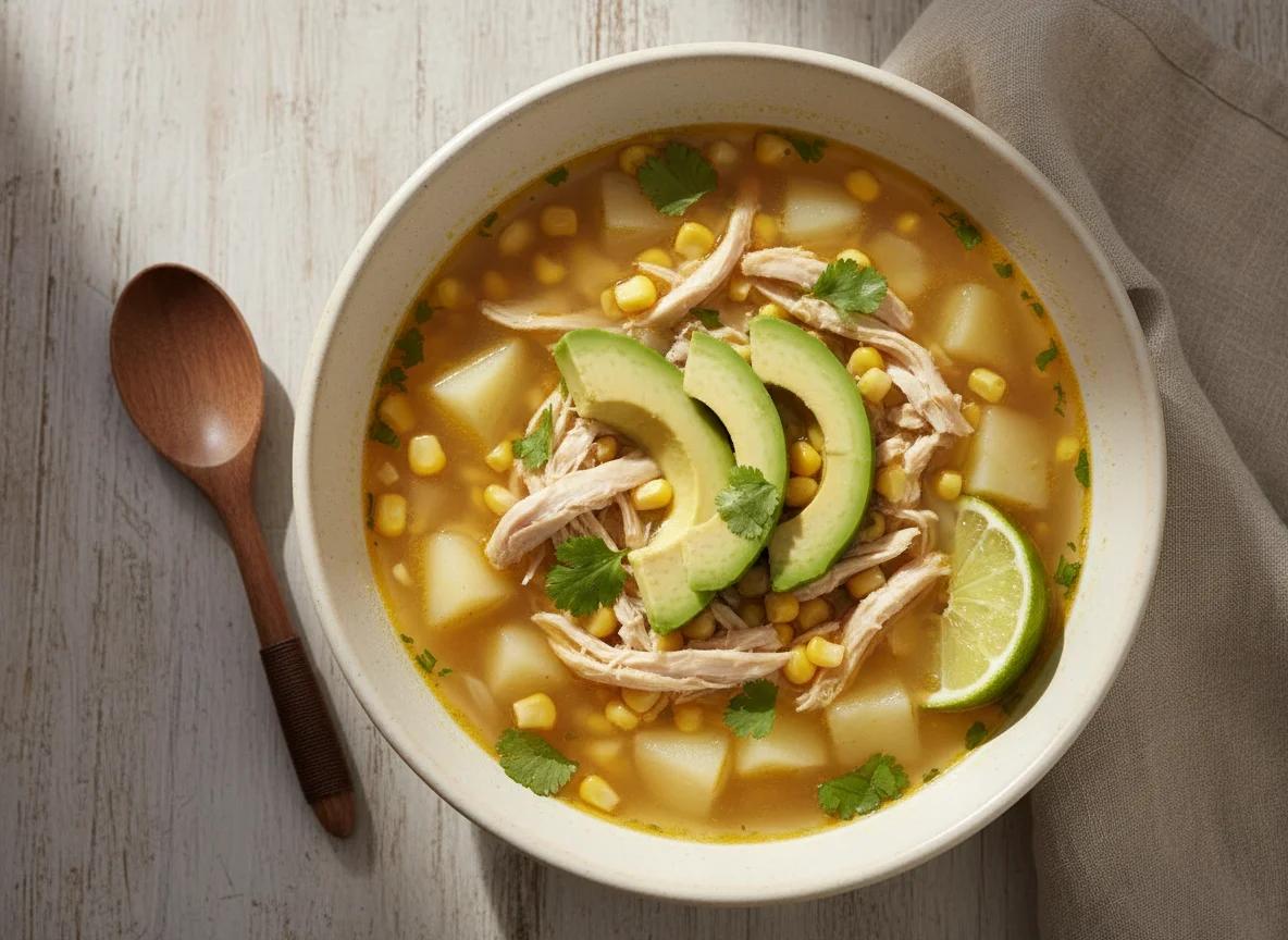1) SOPA Caldo de Pollo
